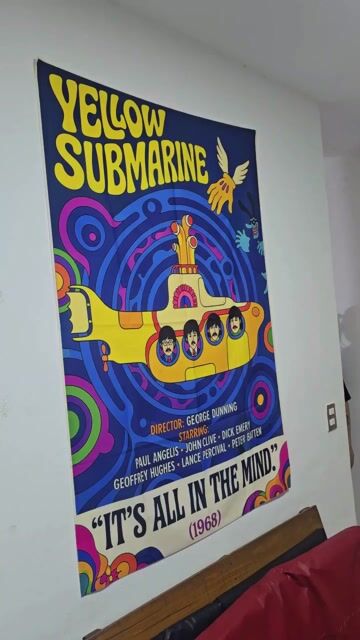 Vídeo de Bandeira The Beatles - Yellow Submarine