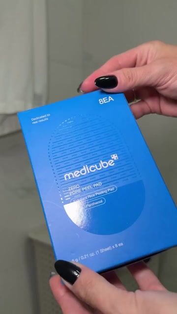 Vídeo de Disco Esfoliante Medicube Zero Pore Peel Pad 6g