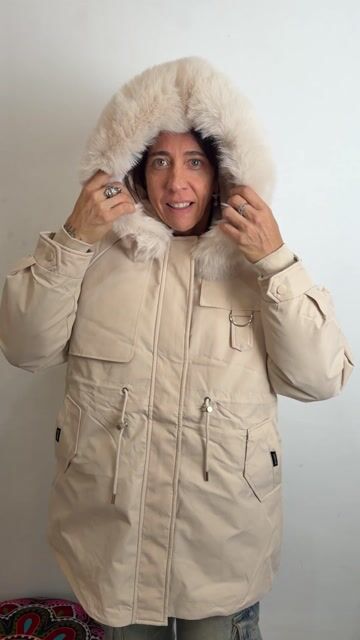Video de Campera Mármara M natural (01)