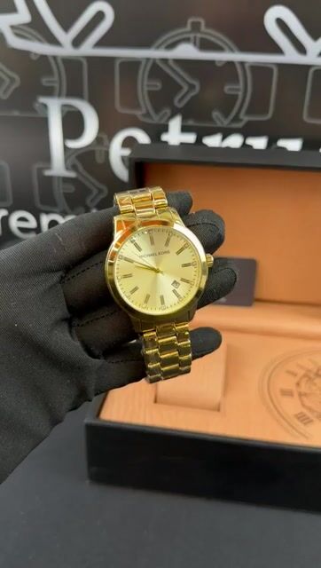 Video de Michael Kors 42mm - AÇO DOURADO/MOSTRADOR DOURADO