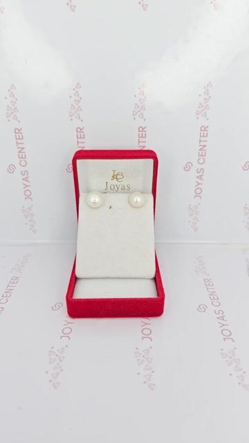 Video de Aros Plata 925 Perlas De 9.5 Milimetros C1967