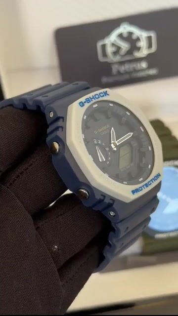 Video de Casio G-SHOCK 41mm - RESINA/MOSTRADOR AZUL