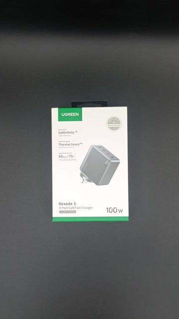 Video de Cargador GaNInfinity 100W 4 Puertos Ugreen