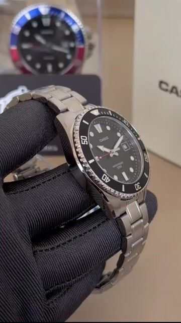 Video de Casio MTP-VD01D-1EVUDF 36mm - AÇO/MOSTRADOR PRETO