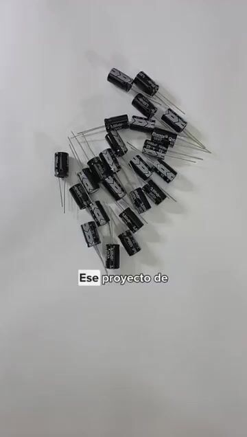 Video de Pack X30 Unidades Capacitor Electrolítico 1000uf 25v 10x17mm