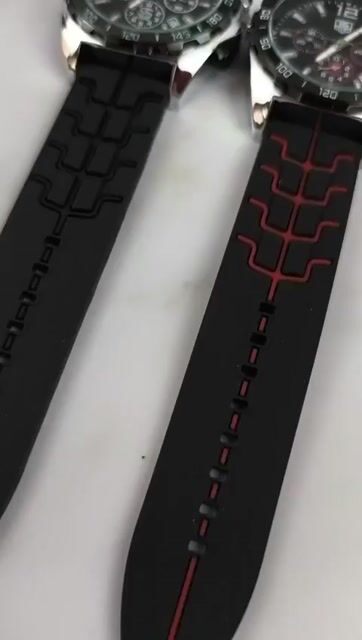 Video de TAG Heuer Senna 46mm - AÇO/MOSTRADOR PRETO - SILICONE