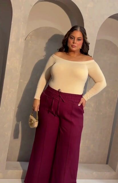 Vídeo de Pantalona Francine Marant Plus Size