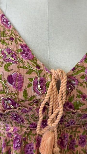 Video de Vestido longo florido boho Cod:7015