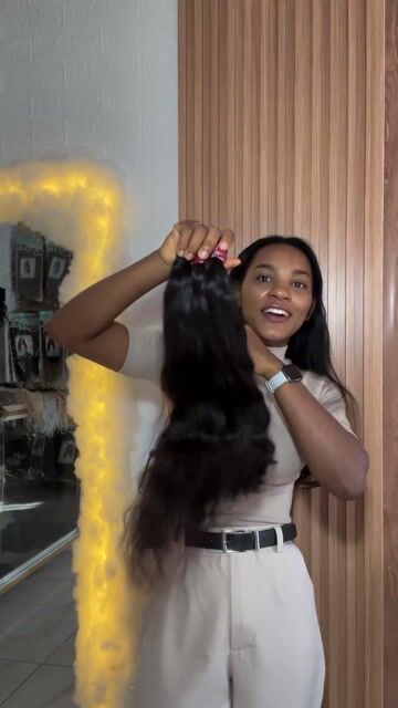 Video de Cabelo Humano Indiano 65cm Ondulado _ Castanho Natural
