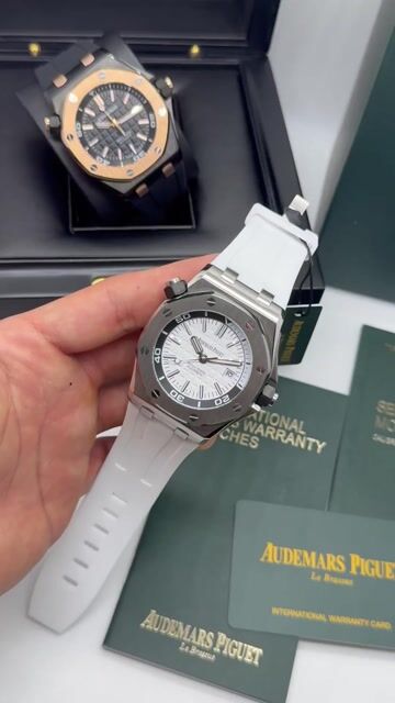 Video de Audemars Piguet Offshore 42mm - AÇO/MOSTRADOR BRANCO - SILICONE