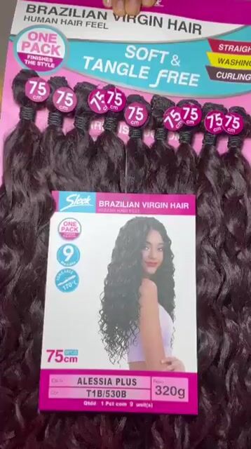Video de Cabelo ALESSIA PLUS _ T1B/530B