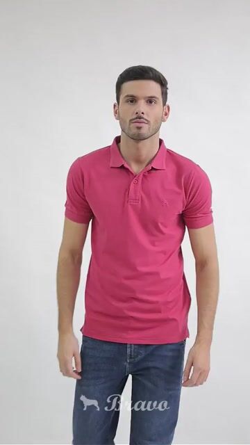 Video de Chomba Jersey melange RAVENNA rojo melange