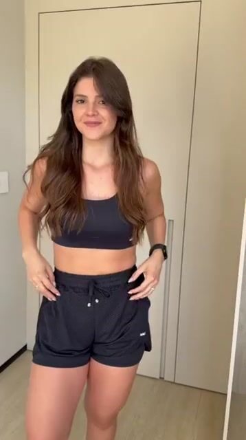 Vídeo de Conjunto Short Duplo Move Preto