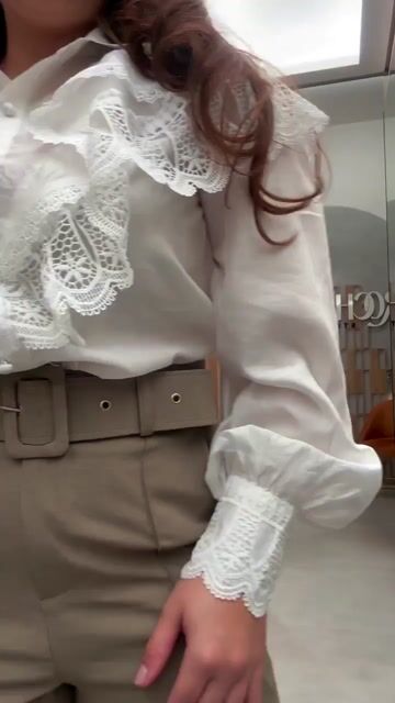 Video de Camisa Feminina Listrada Manga Longa Tendencia Verão