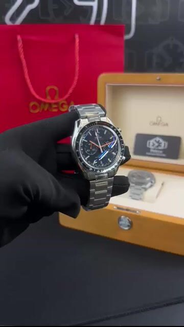 Video de Speedmaster 44mm - AÇO/MOSTRADOR BRANCO