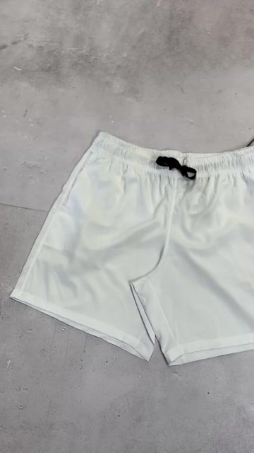 Video de Short Praia Tectel Canguru Clothing - Branco