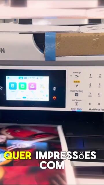 Vídeo de Kit 4 Tintas Pigmentadas 1 Litro Cada Compatível Epson T-Jet