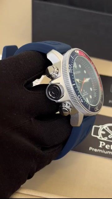 Video de Citizen Promaster Aqualand Pepsi 45mm - AÇO/MOSTRADOR AZUL - SILICONE