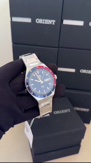 Video de Orient Heritage YN6SS003 42mm - AÇO/MOSTRADOR AZUL