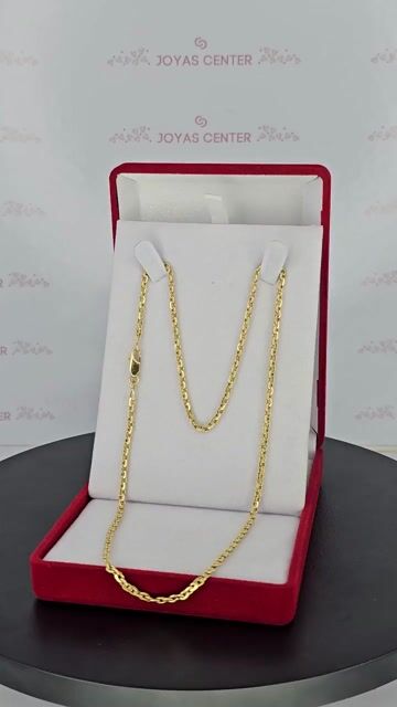 Video de Cadena Collar Oro 18k Amarillo Paris 50 Cm Y 6.5 Gr