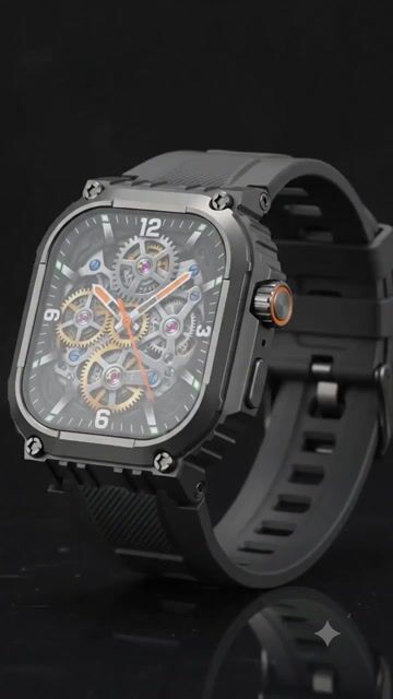 Video de Smartwatch Reloj Inteligente Lg101 Gps Independiente Outdoor Negro