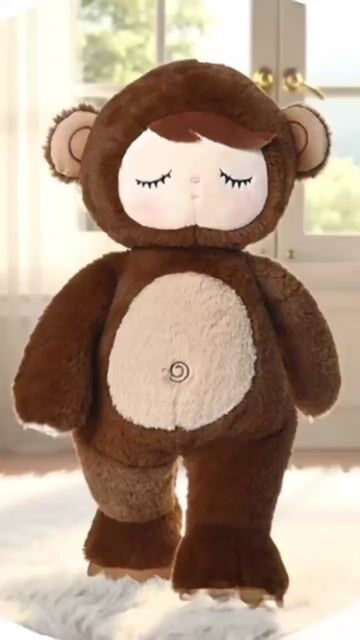 Video de METOO DOLL - PELÚCIA ANGELA 45CM - MACACO