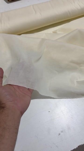 Vídeo de Tecido Cambraia 100% Algodão PT - Defeito
