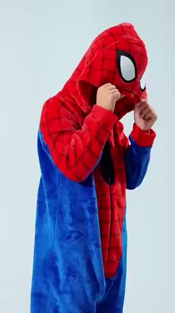 Vídeo de Macacão Homem-Aranha FAKINI
