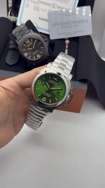 Video de Panerai Luminor Marina 44mm - AÇO/MOSTRADOR VERDE