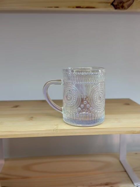 Video de Set x6 Tazas Vidrio Arabescas Tornasol 165ml