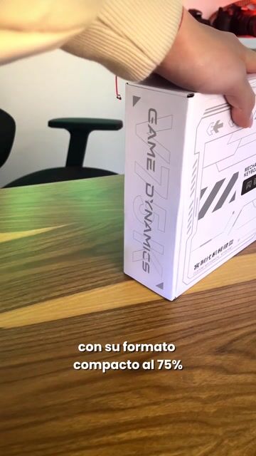 Video de Teclado Mecanico Gamer Inalambrico V75k Semi Aluminio Rgb