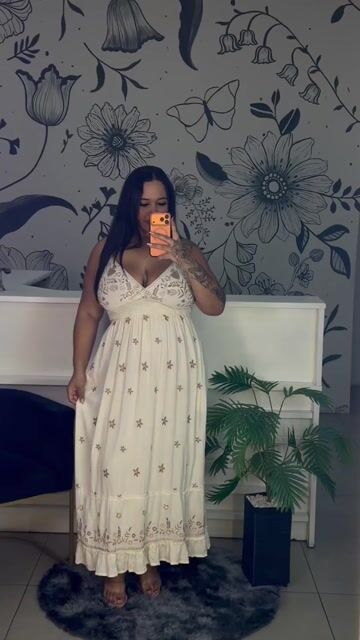 Video de Vestido Longo Floral