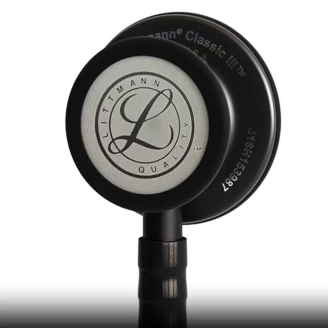 Estetoscópio 3M Littmann® Classic III 5803 Black Edition
