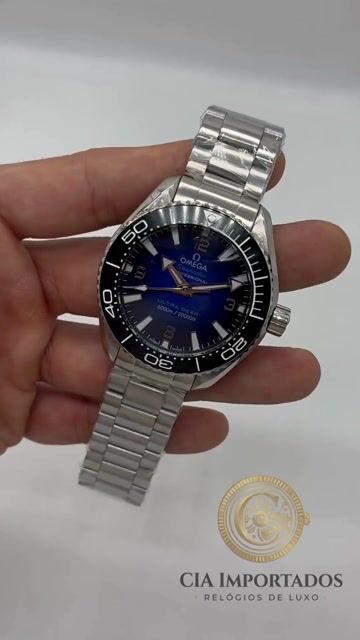 Vídeo de Omega Seamaster Ultra Deep Relógio Premium Masculino | CIA IMPORTADOS