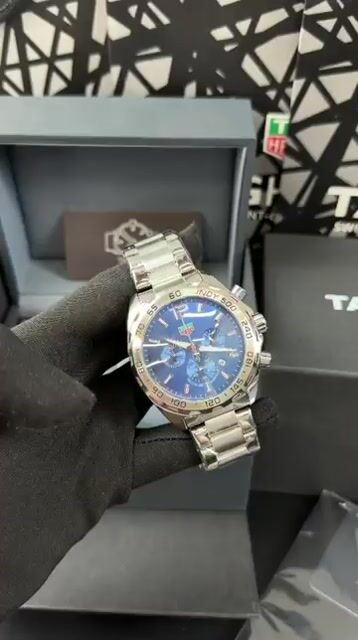 Video de TAG Heuer Indy 500 46mm - AÇO/MOSTRADOR AZUL