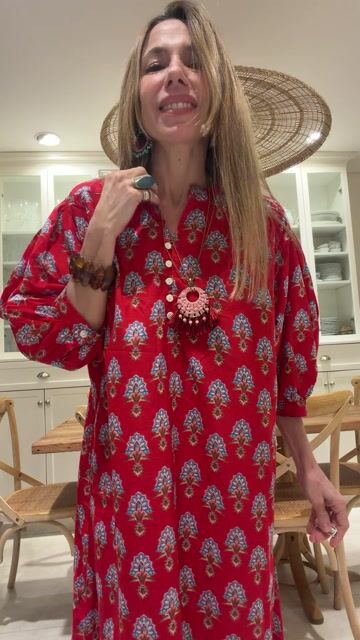 Video de Vestido block print - CUCÚ RED