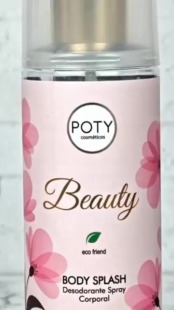 Vídeo de Body Splash Beauty 200ml Poty Cosméticos