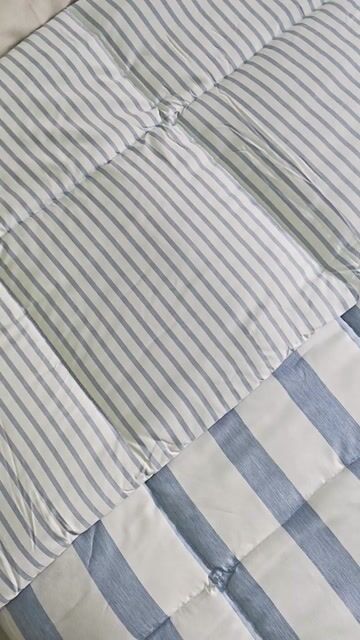 Video de Acolchado Reversible Albiceleste marca LA BASTILLA® | Línea Colors