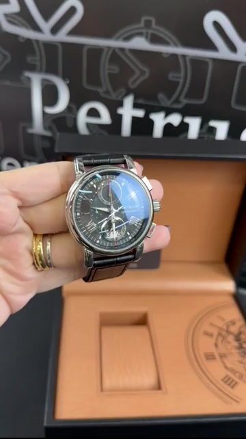 Video de Montblanc Chronograph 49mm - AÇO/MOSTRADOR PRETO - COURO