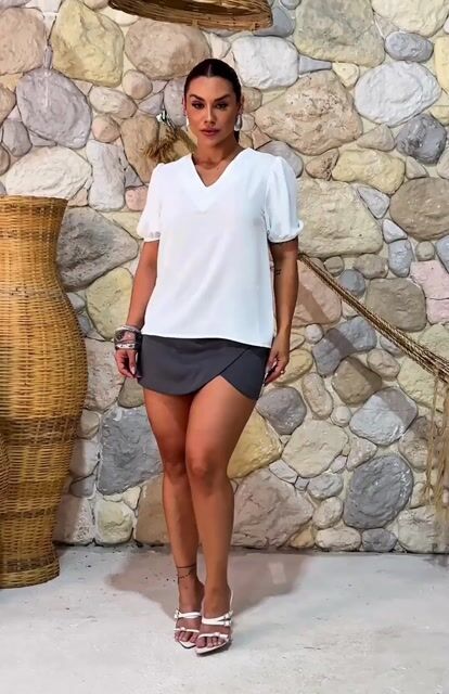 Vídeo de Blusa Cíntia Duna