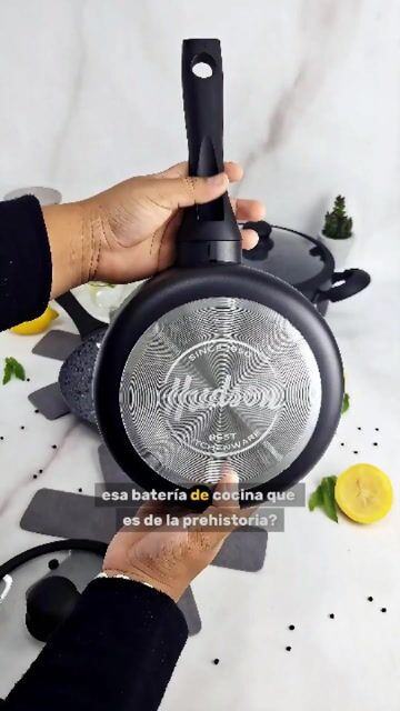 Video de Set 5 Piezas Cacerolas Sarten Hudson Cerámica Antiadherente
