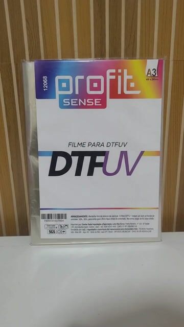 Vídeo de Folha A3 Dtf Uv Pct 100 Profit ART ESTILO
