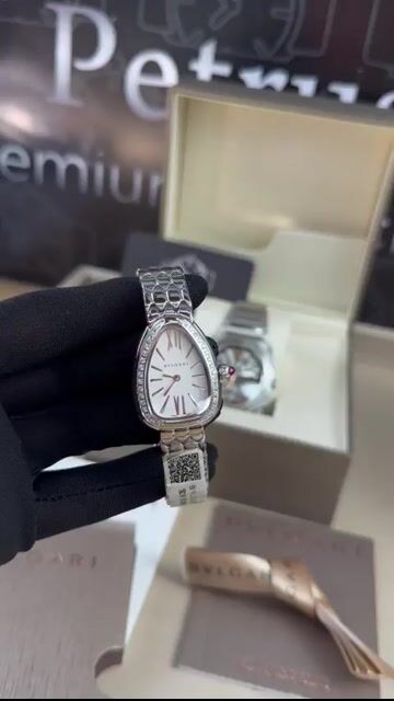 Video de Bvlgari Serpenti 29mm - AÇO/MOSTRADOR BRANCO