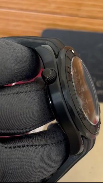 Video de Omega Seamaster 42mm - AÇO PRETO/MOSTRADOR CHUMBO - SILICONE