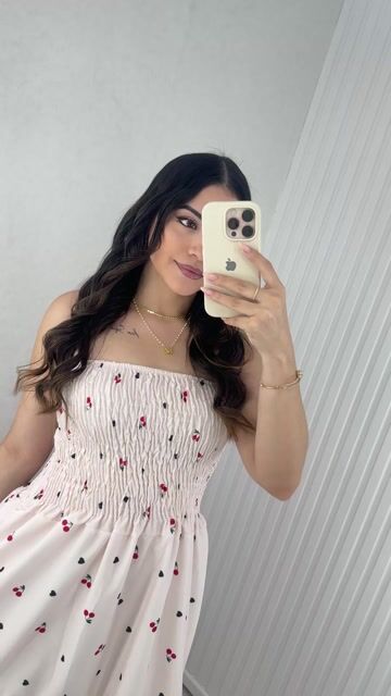Video de Vestido longo lastex