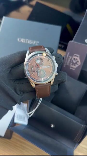 Video de Orient Eternal MBSCC053 45mm - Aço/Mostrador Marrom - Couro