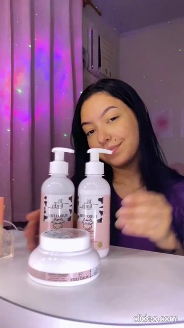 Video de Kit Corporal Completo Puro Leite Vaquinha 3 Itens Tá Linda