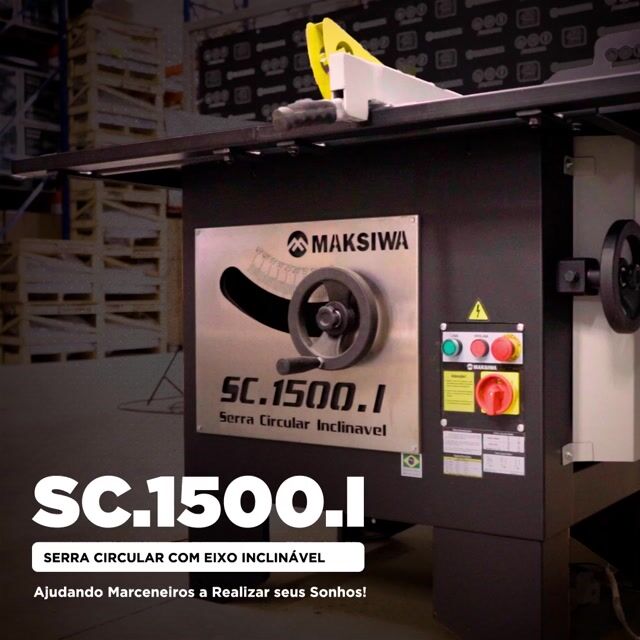 Vídeo de Maksiwa Store, Líder em Máquinas para Marcenaria