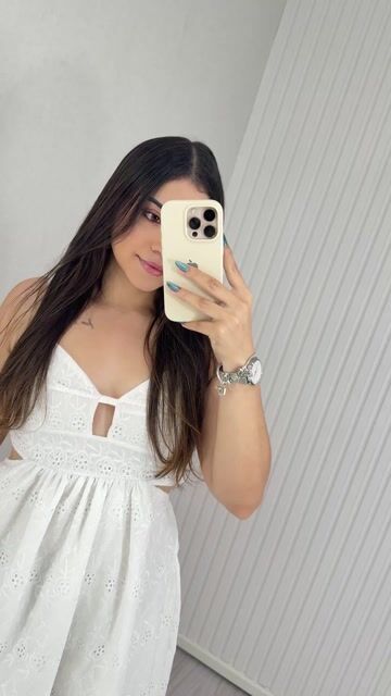 Video de Longo Júlia Laise algodão