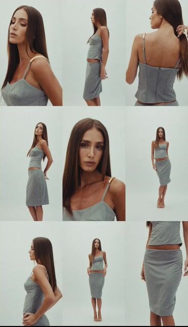 Video de CONJUNTO MINIMALISTA BLUSA/SAIA GRACE